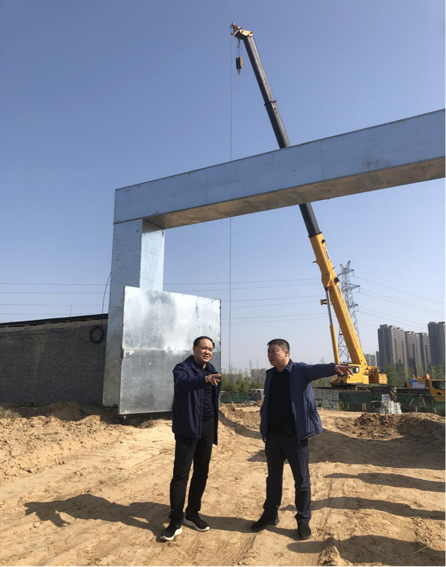 华体会体育（hth)官方网站 -在线娱乐入口- HTH SPORTS
党委委员、副总经理张岩到侯寨新镇区安置区调研项目建设工作